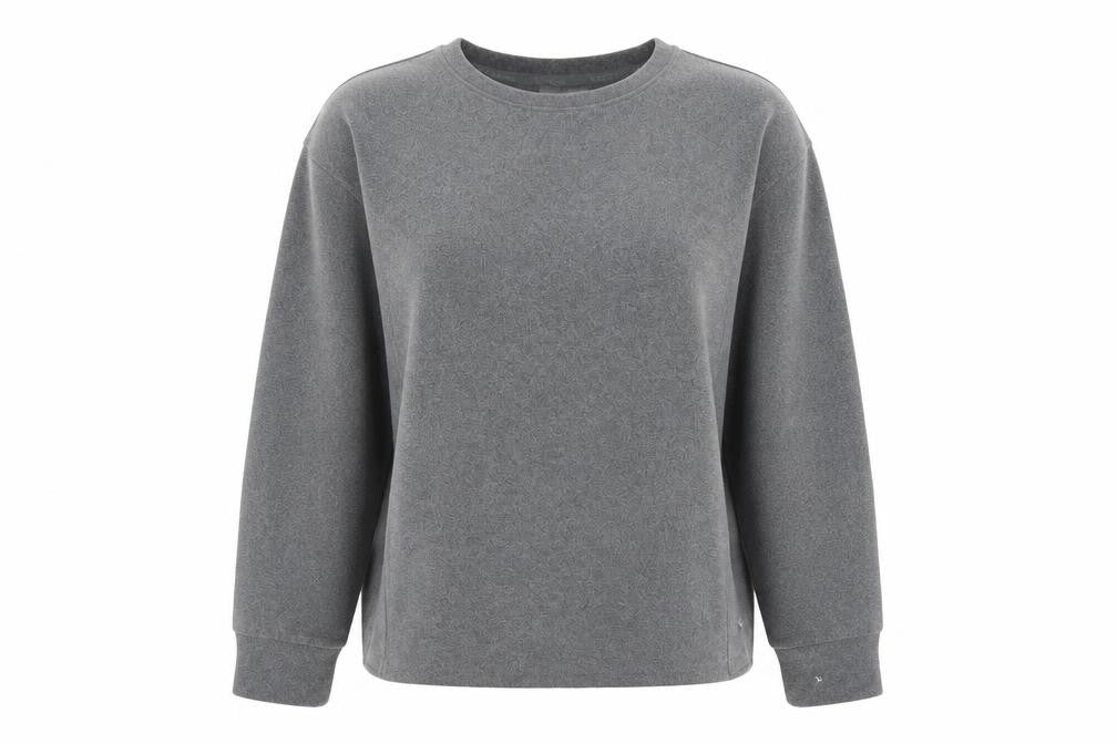 Next Womens Grey Polyester Pullover Sweatshirt Size 14 Pullover