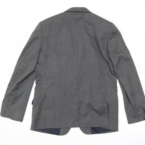 Marks and Spencer Mens Grey Wool Jacket Suit Jacket Size 40 Regular