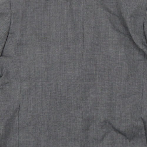 Marks and Spencer Mens Grey Wool Jacket Suit Jacket Size 40 Regular