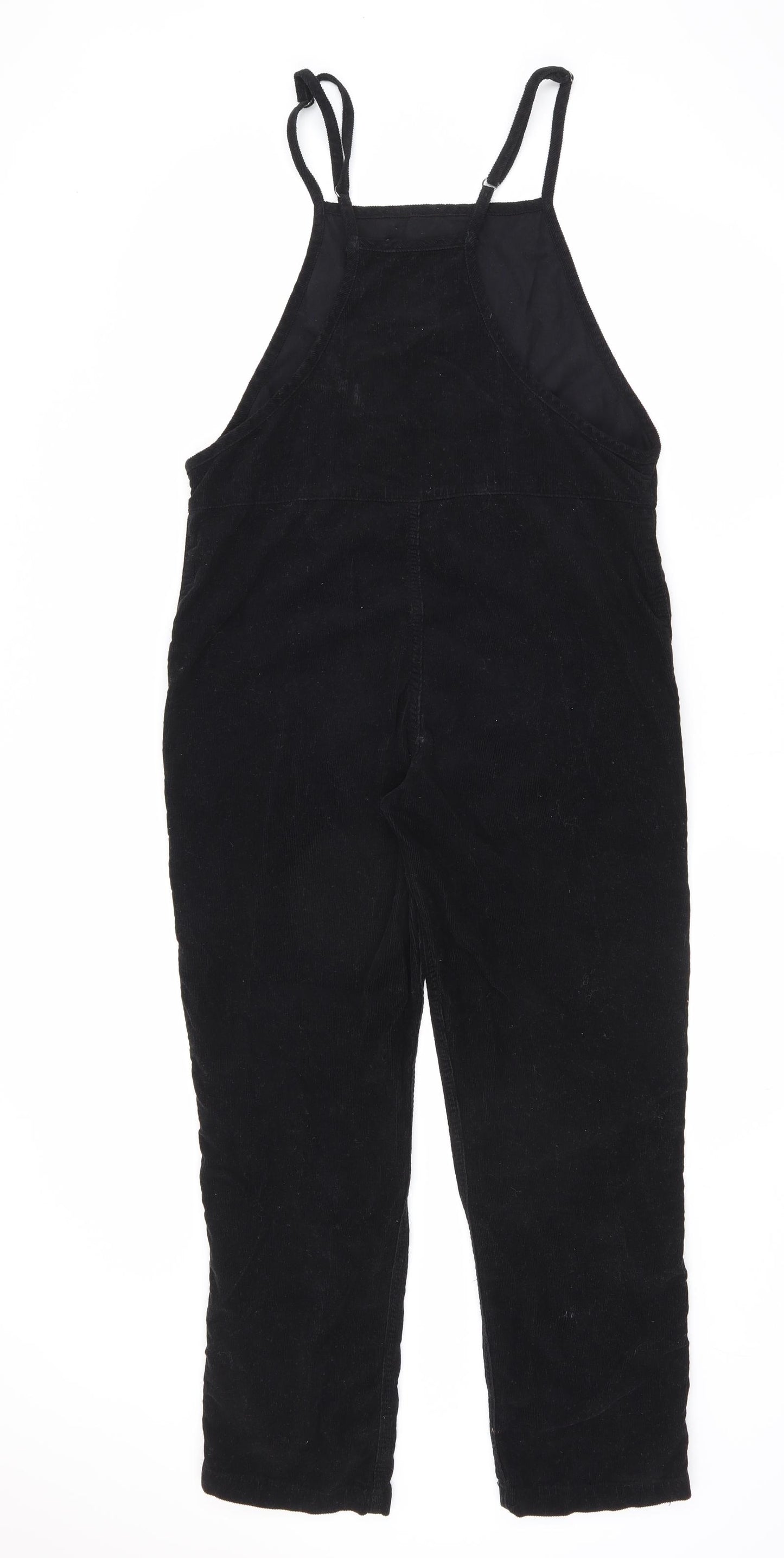 Urban Outfitters Womens Black Cotton Jumpsuit One-Piece Size XS L26 in Pullover