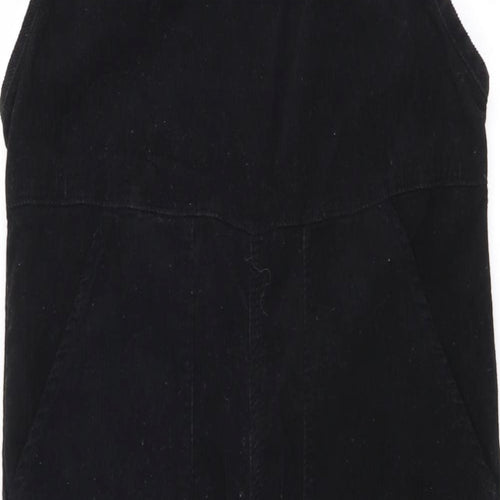 Urban Outfitters Womens Black Cotton Jumpsuit One-Piece Size XS L26 in Pullover