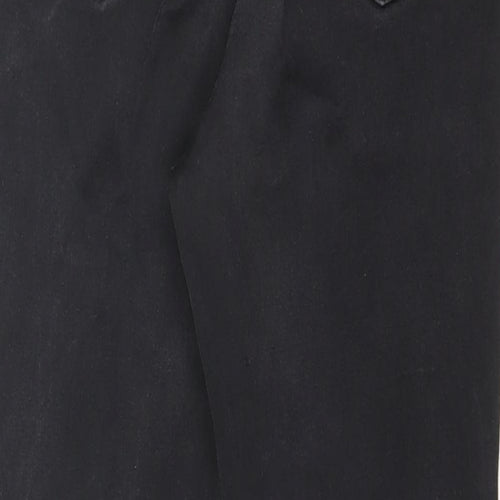 TU Womens Black Cotton Skinny Jeans Size 10 L25 in Regular Zip