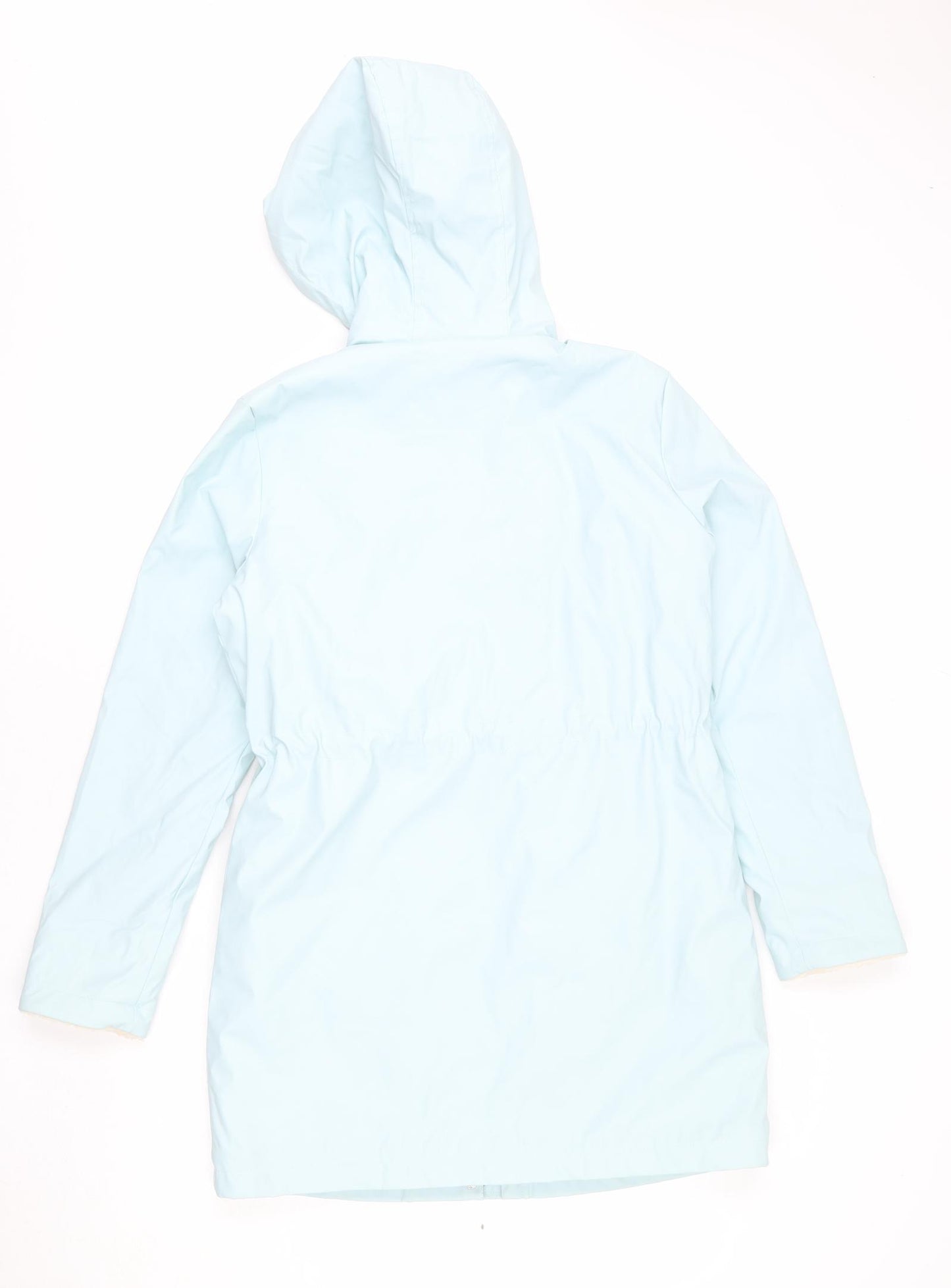 Twintip Womens Blue Rain Coat Coat Size S Zip