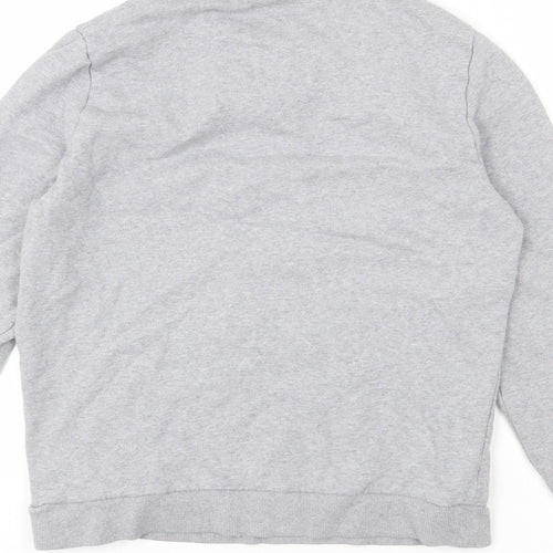 ASOS Womens Grey Cotton Pullover Sweatshirt Size M Pullover