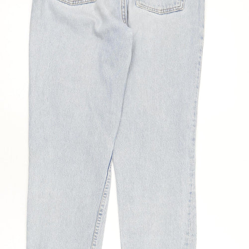 Levi's Mens Blue Cotton Straight Jeans Size 28 in L31 in Regular Button