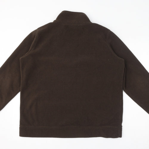 Essential Womens Brown Polyester Pullover Sweatshirt Size XL Pullover