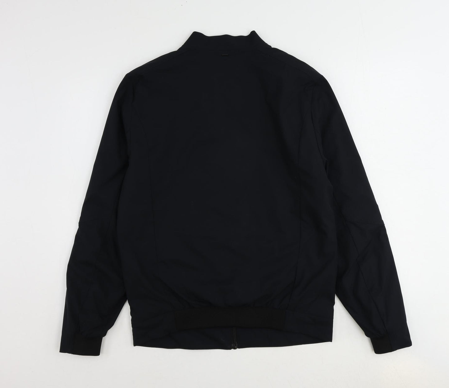 Autograph Mens Black Bomber Jacket Jacket Size S Zip