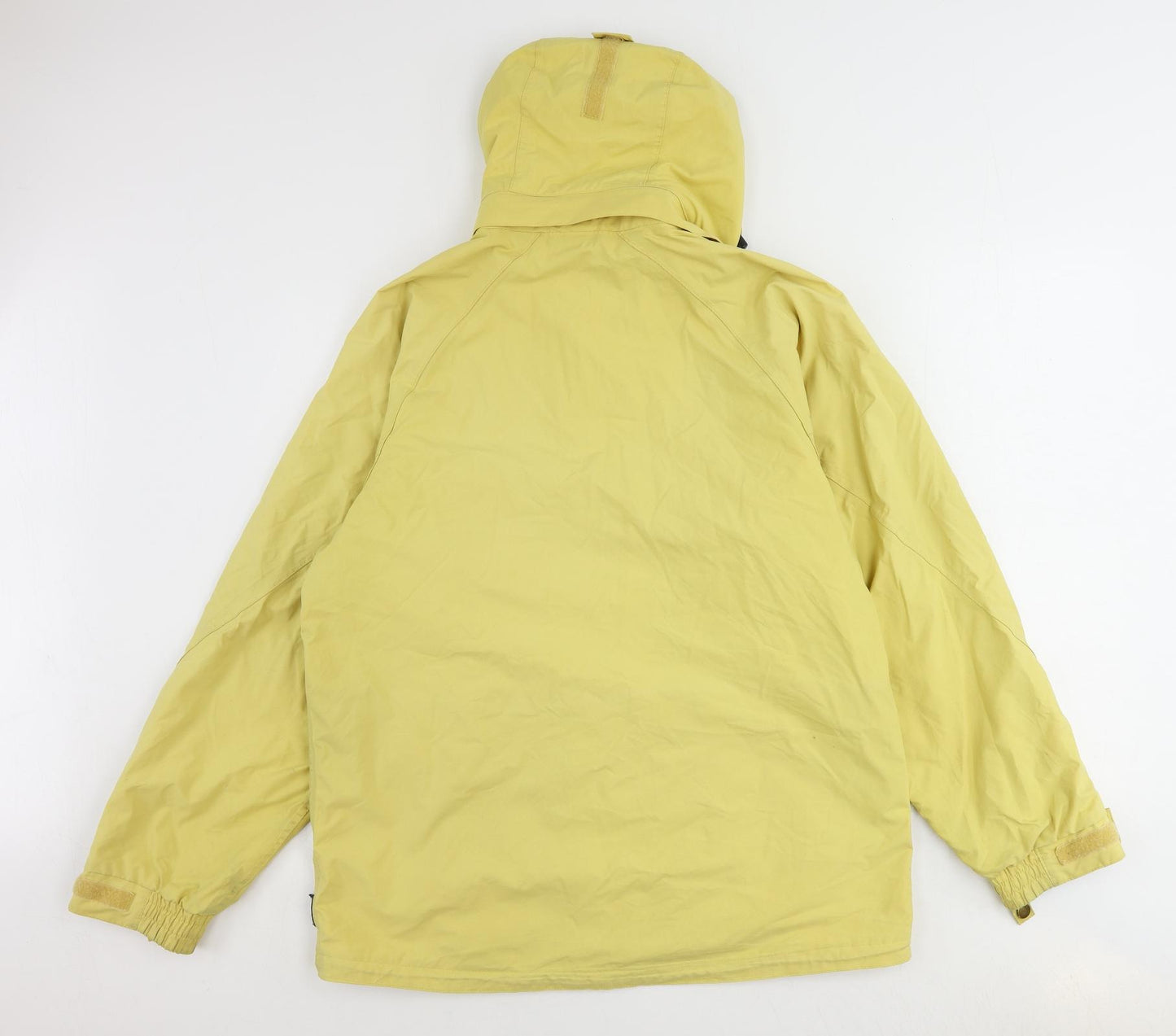 Regatta Mens Yellow Rain Coat Coat Size S Zip
