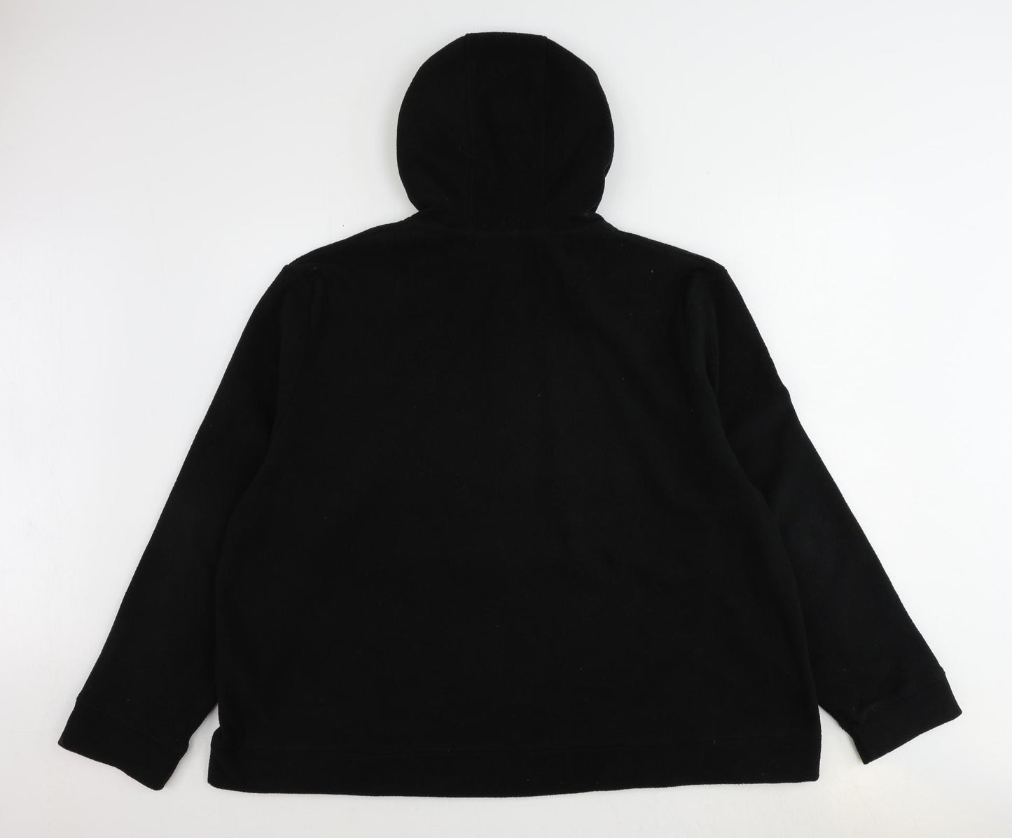 Atlas Womens Black Jacket Size 24 Zip - Size 24-26