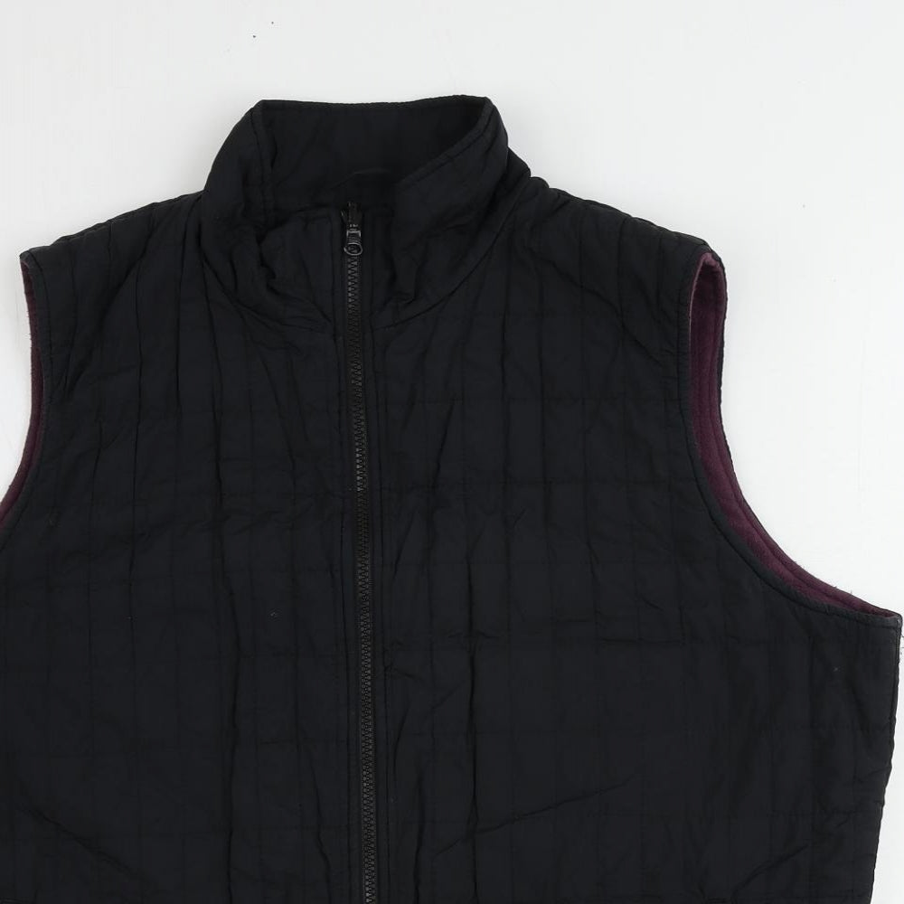 Craghoppers Womens Black Gilet Jacket Size 16 Zip