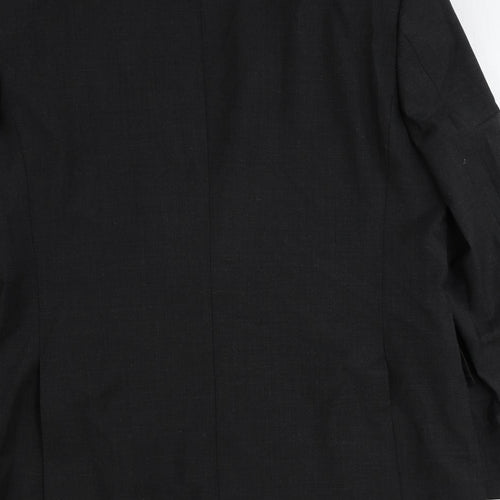 Marks and Spencer Mens Grey Wool Jacket Suit Jacket Size 40 Regular