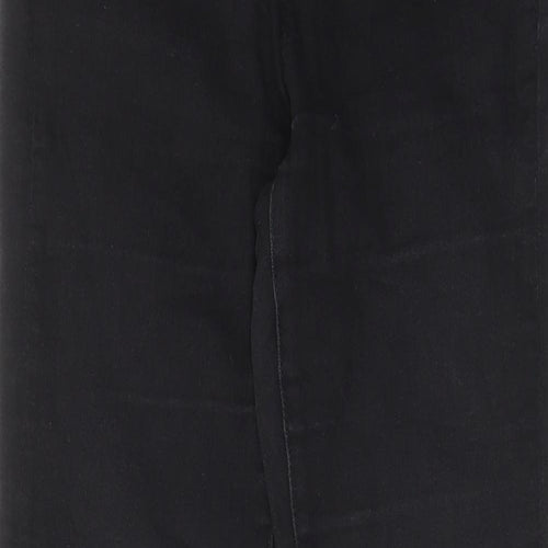 Gap Womens Black Cotton Skinny Jeans Size 10 L27 in Regular Zip - Pockets, Belt Loops