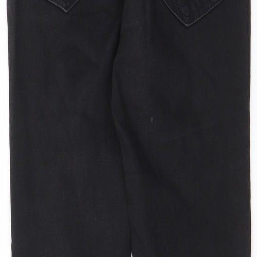 Gap Womens Black Cotton Skinny Jeans Size 10 L27 in Regular Zip - Pockets, Belt Loops