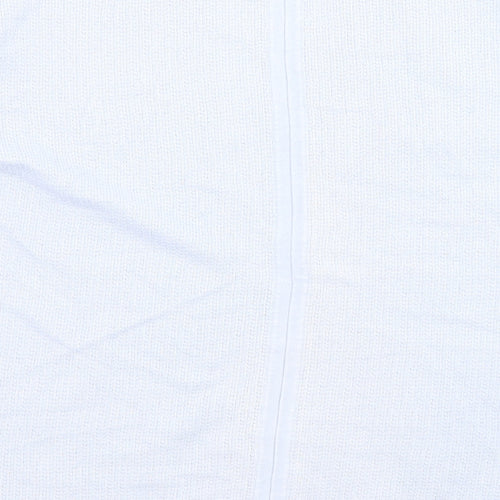 Monsoon Womens Blue Round Neck Cotton Cardigan Jumper Size S