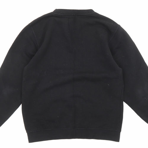 TW Seven Womens Black Cotton Pullover Sweatshirt Size XS Pullover