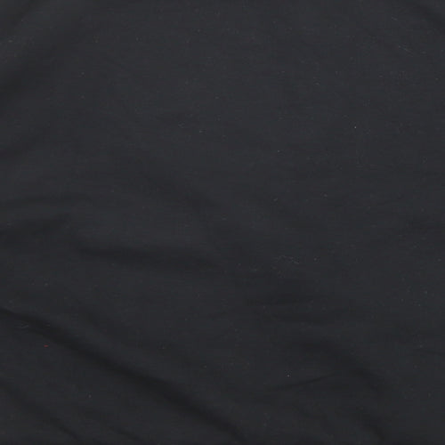 New Look Womens Black Cotton Pullover Sweatshirt Size S Pullover