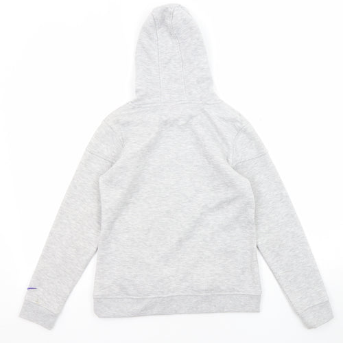 Hi Gear Girls Grey Polyester Pullover Hoodie Size 11-12 Years Pullover