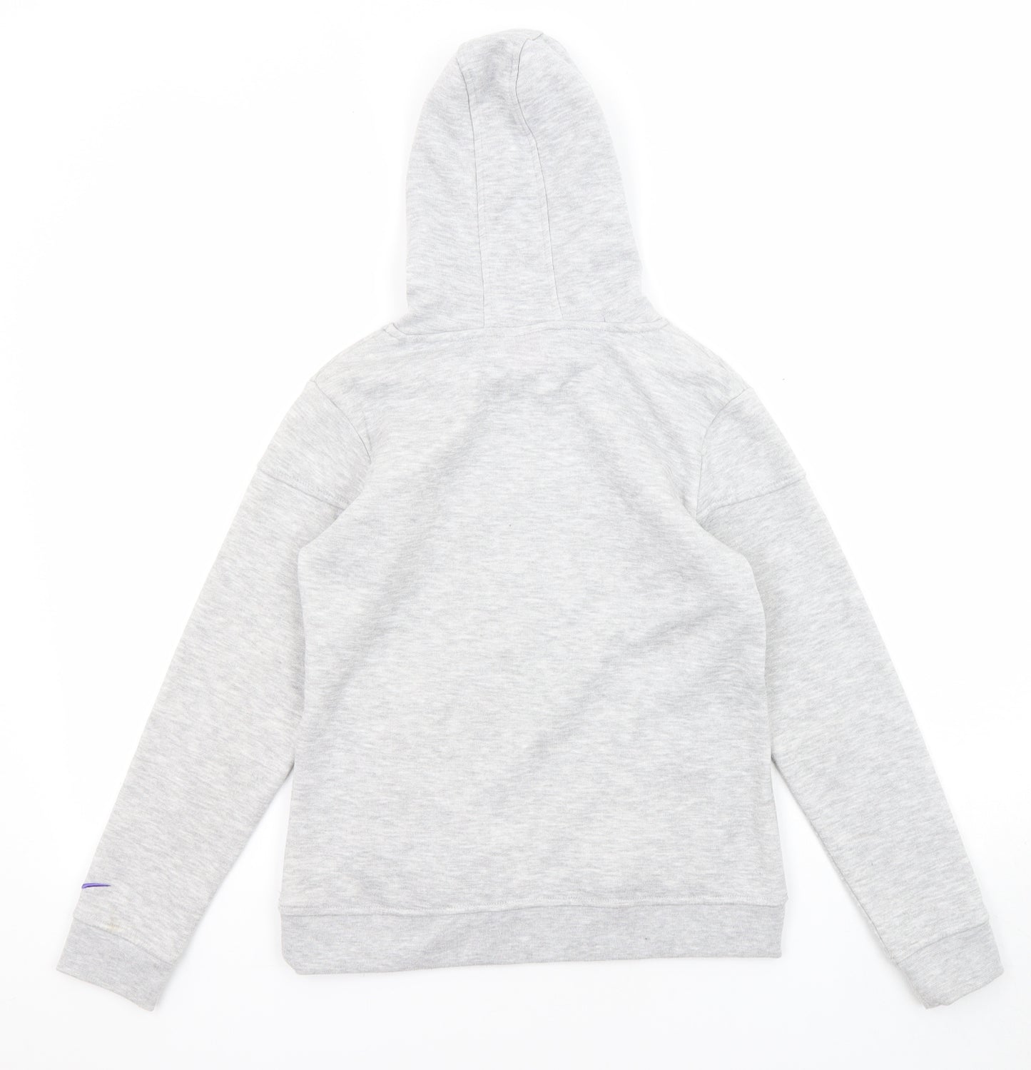 Hi Gear Girls Grey Polyester Pullover Hoodie Size 11-12 Years Pullover