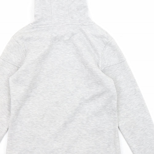 Hi Gear Girls Grey Polyester Pullover Hoodie Size 11-12 Years Pullover