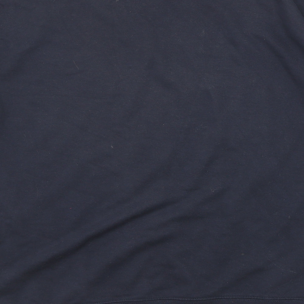 Champion Mens Blue Cotton Pullover Sweatshirt Size L