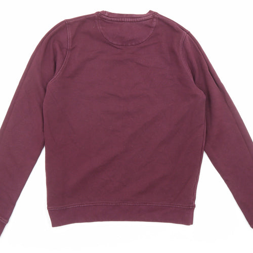 GANT Womens Purple Cotton Pullover Sweatshirt Size S Pullover