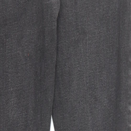 Denim & Co. Womens Black Cotton Skinny Jeans Size 12 L27 in Regular Zip - Pockets