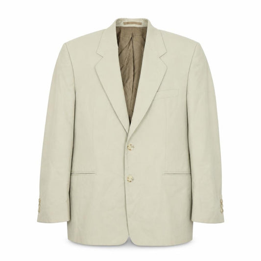 Front view of Principles men’s beige cotton jacket suit jacket, size 40, regular