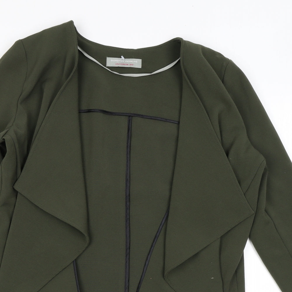 Dorothy Perkins Womens Green Jacket Size 8 - Waterfall
