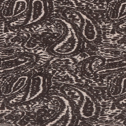 Adini Womens Brown V-Neck Paisley Viscose Cardigan Jumper Size M - Size M-L