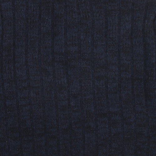 North Coast Mens Blue High Neck Acrylic Pullover Jumper Size M Long Sleeve