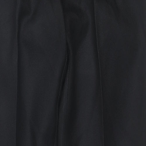 Trutex Womens Black Polyester Trousers Size 28 in L28 in Regular Zip