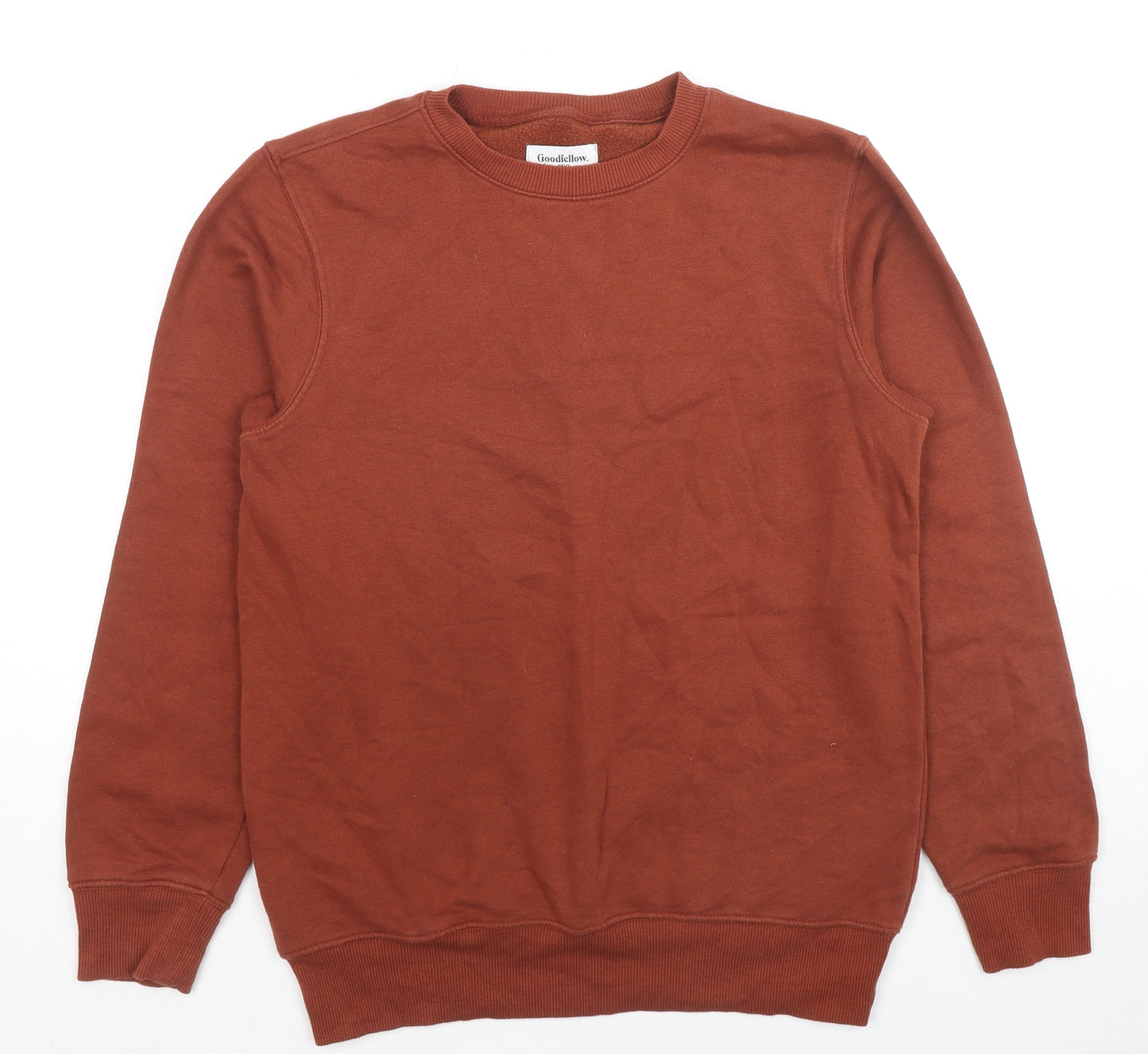 Goodfellow Mens Brown Cotton Pullover Sweatshirt Size S