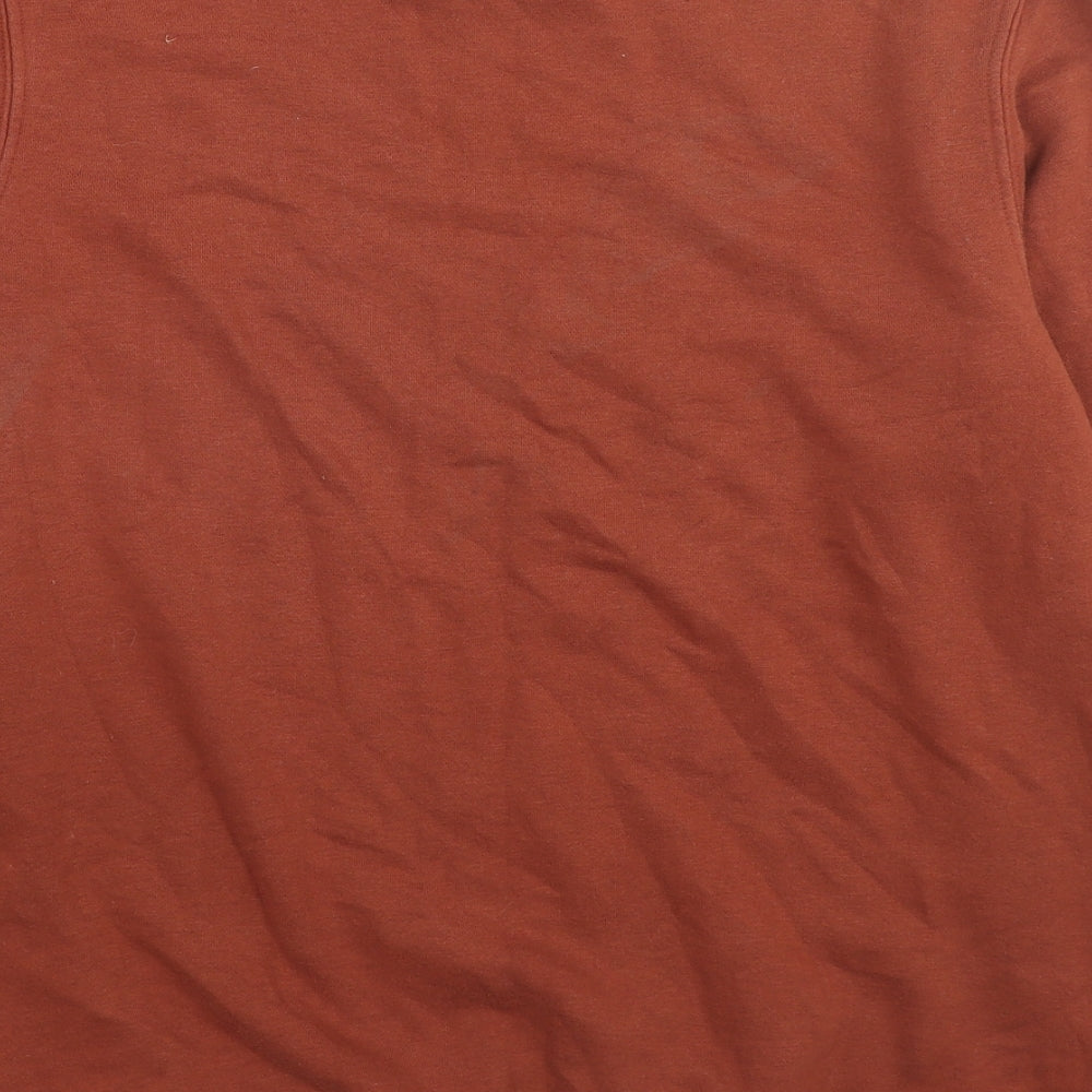 Goodfellow Mens Brown Cotton Pullover Sweatshirt Size S