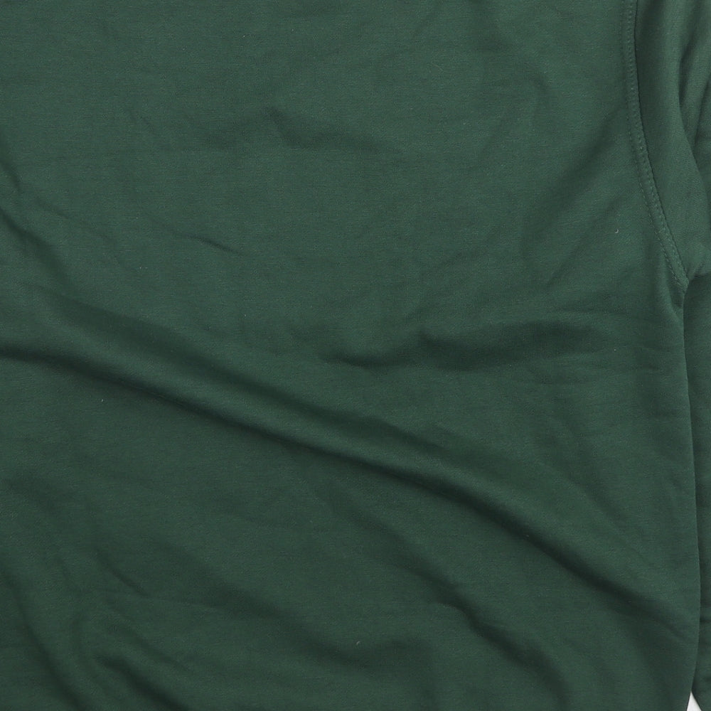 Pro Rtx Mens Green Polyester Pullover Sweatshirt Size L - Christmas Jumper