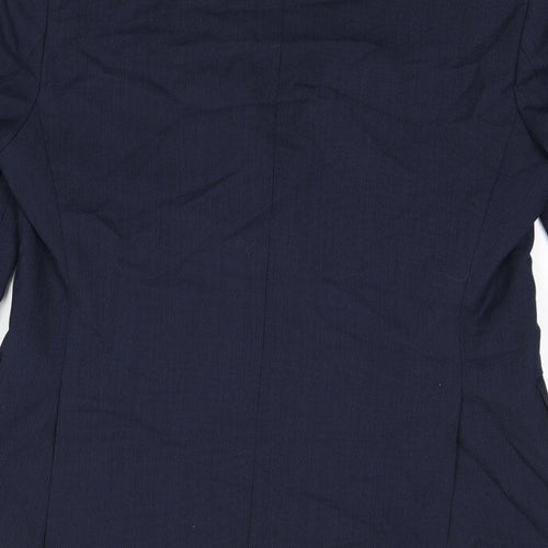 Marks and Spencer Mens Blue Wool Jacket Suit Jacket Size 42 Regular