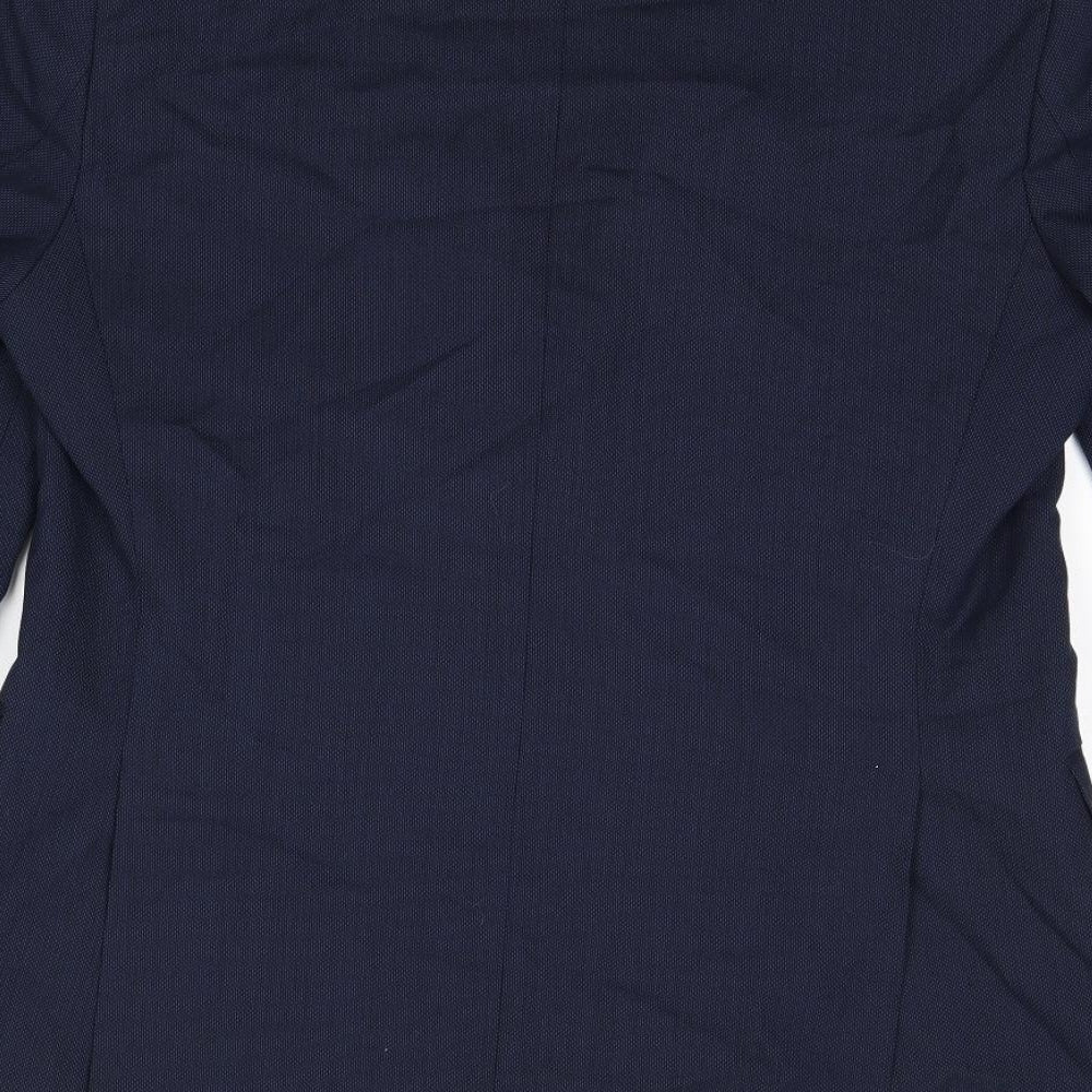 Marks and Spencer Mens Blue Wool Jacket Suit Jacket Size 42 Regular