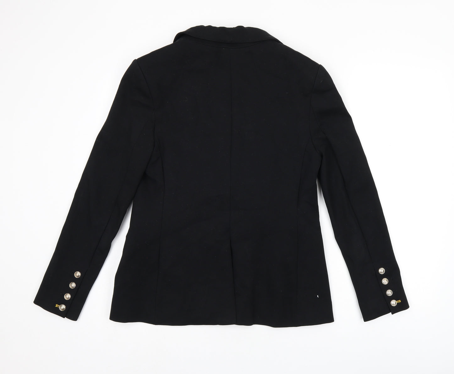 Marks and Spencer Womens Black Viscose Jacket Suit Jacket Size 12