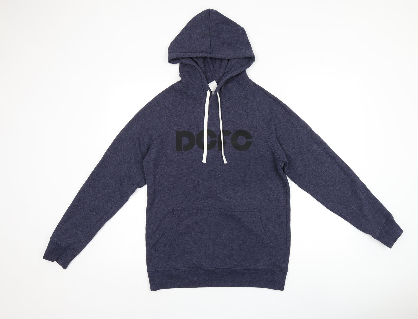 AS Colour Mens Blue Cotton Pullover Hoodie Size XS - DCFC