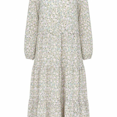 Marks and Spencer Womens Multicoloured Floral Polyester Maxi Size 8 Mock Neck Pullover