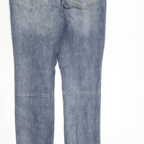 RMDY Mens Blue Cotton Straight Jeans Size 28 in L32 in Regular Zip