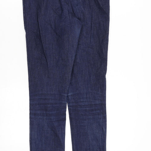 White Company Womens Blue Cotton Jegging Jeans Size 12 L31 in Regular