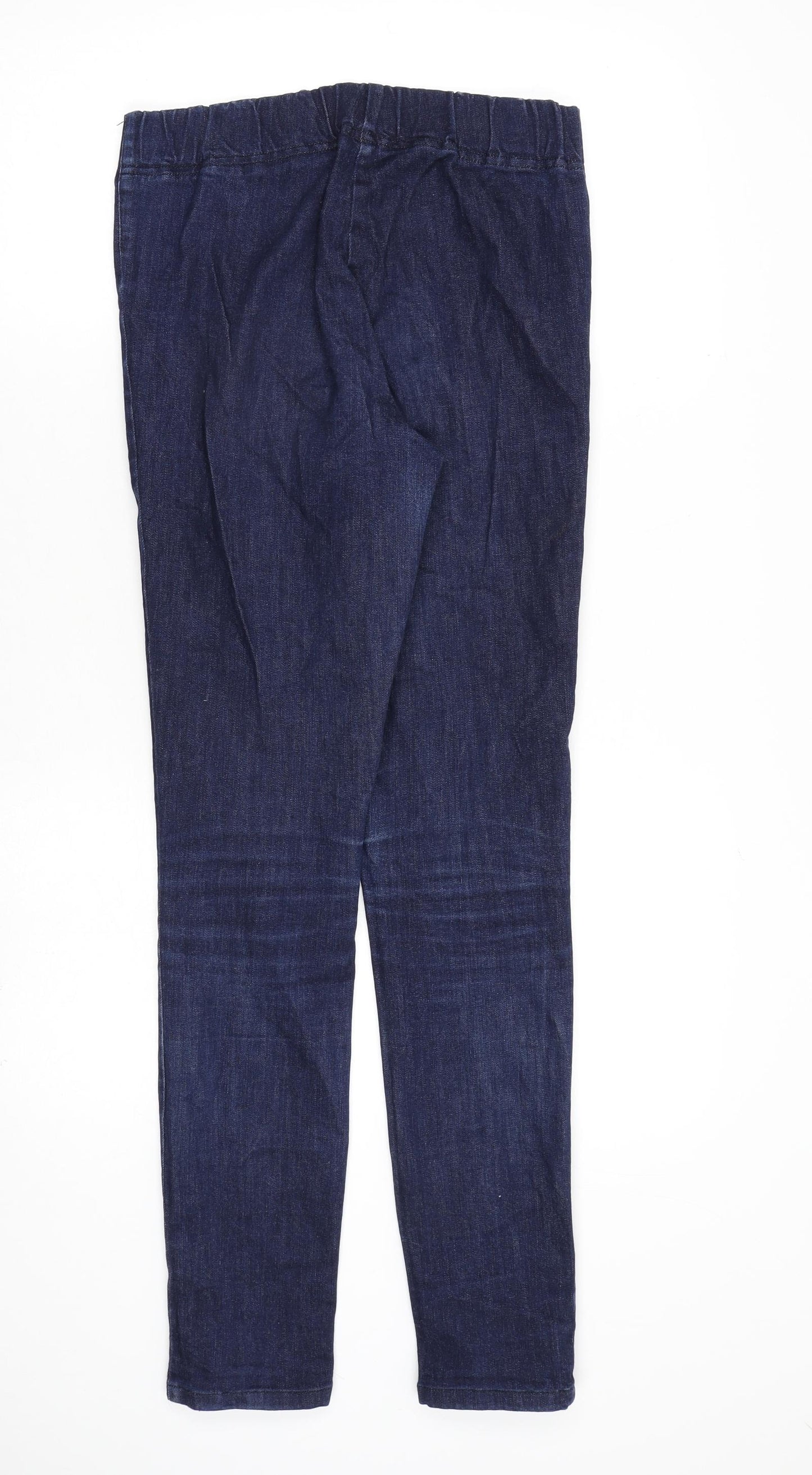 White Company Womens Blue Cotton Jegging Jeans Size 12 L31 in Regular
