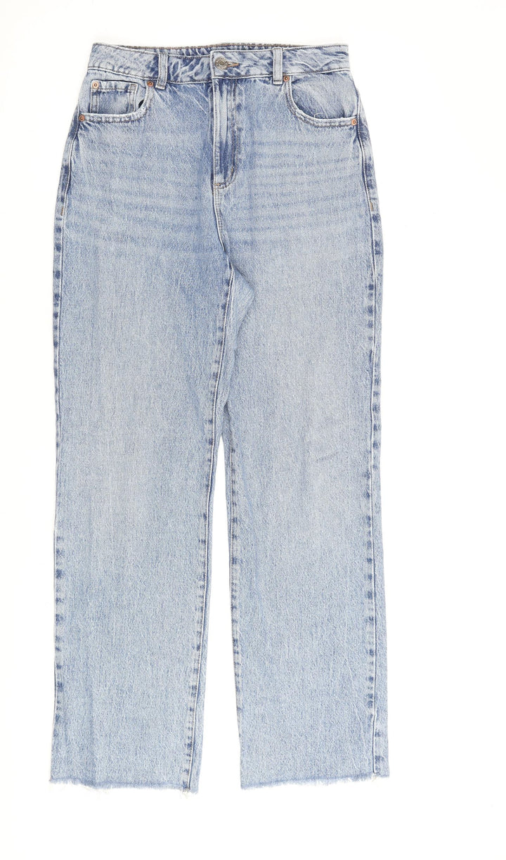 Garage Denim Womens Blue Cotton Straight Jeans Size 28 in L31 in Regular Zip