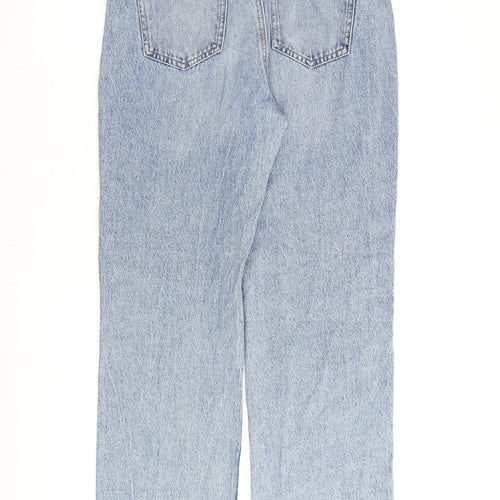 Garage Denim Womens Blue Cotton Straight Jeans Size 28 in L31 in Regular Zip