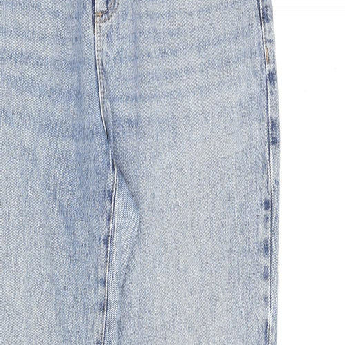 Garage Denim Womens Blue Cotton Straight Jeans Size 28 in L31 in Regular Zip