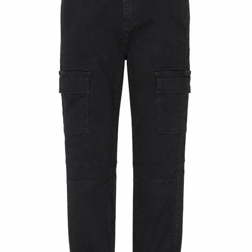 Estee Brown Womens Black Cotton Straight Jeans Size S L25 in Regular Zip