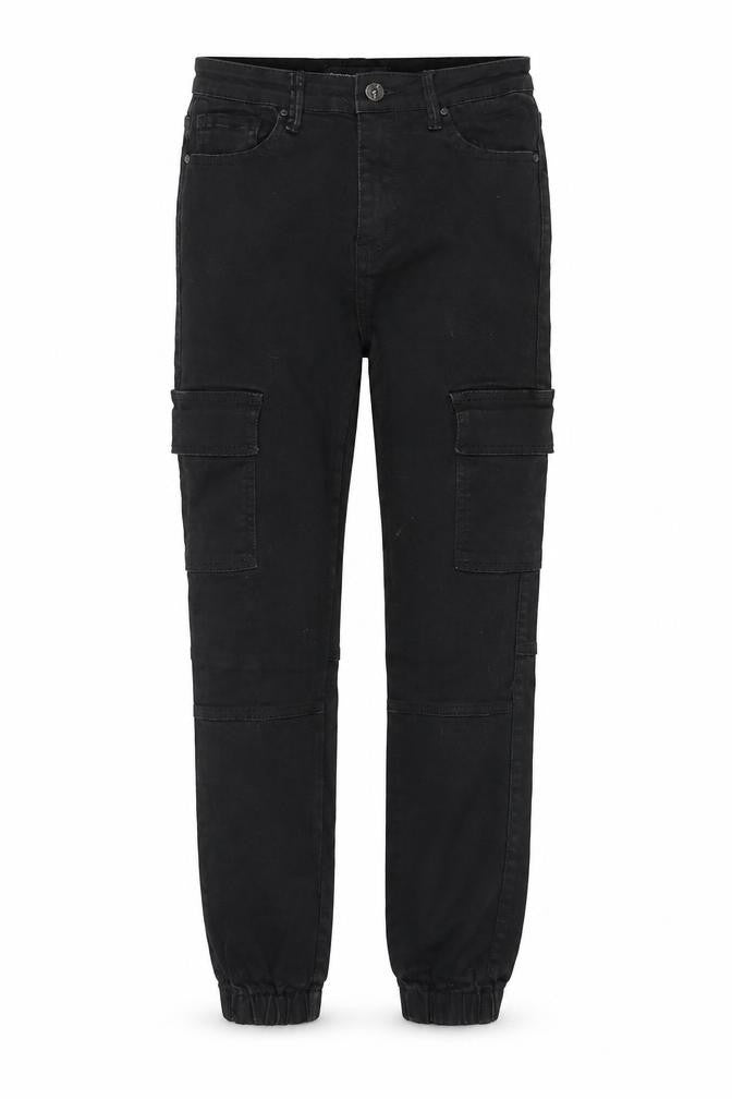 Estee Brown Womens Black Cotton Straight Jeans Size S L25 in Regular Zip