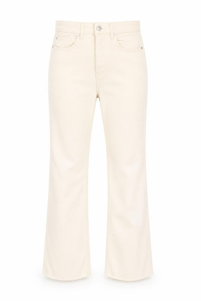Stradivarius Womens Beige Cotton Jegging Jeans Size 6 L30 in Regular Zip