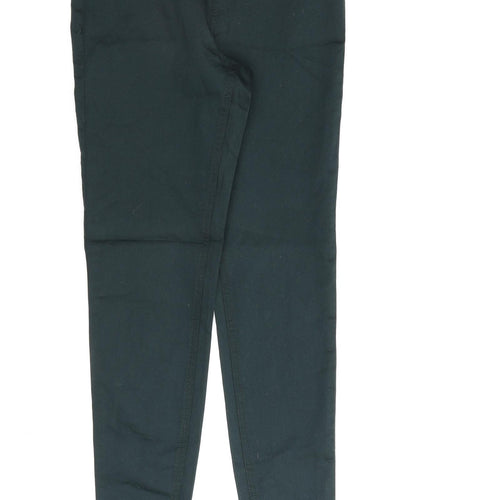 Marks and Spencer Womens Green Cotton Jegging Jeans Size 8 L30 in Regular