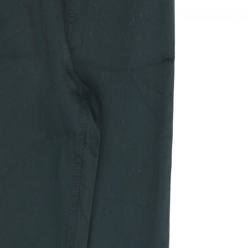 Marks and Spencer Womens Green Cotton Jegging Jeans Size 8 L30 in Regular